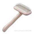 Wood Handle Pet Dog Hair Grooming Slicker Brush